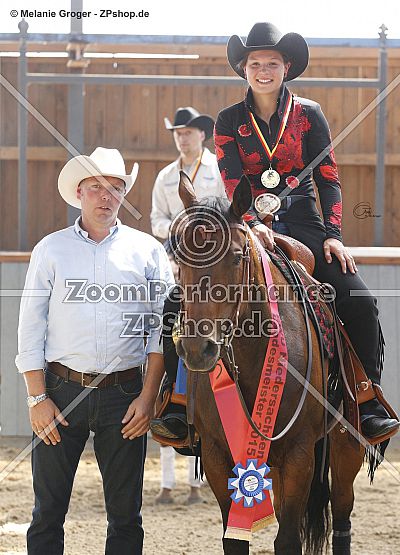 Medaillenträger Junior Reining